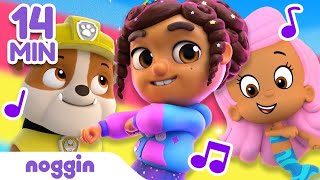 Friendship \u0026 Social Skills Sing Along w/ PAW Patrol + Blaze! 💗 Preschool Music Compilation | Noggin