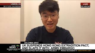 The UK suspends its extradition treaty with Hong Kong over Beijing imposed national security law