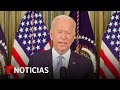 Biden habla del impacto de los no vacunados en la economía | Noticias Telemundo