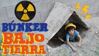 CONSTRUYO el BUNKER SUBTERRANEO/ ESCONDIDO BAJO TIERRA