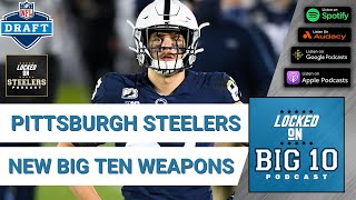 Pittsburgh Steelers' New Big Ten Weapons