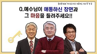 Q.예수님이 애통하신 장면과 그 마음을 들려 주세요!｜CBSTV 올포원 92강