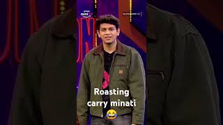 carryminati roasting 😂 #comedy #shorts