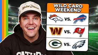 Our Wild Card Weekend Predictions