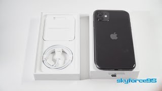 Apple iPhone 11 (Black) Unboxing \u0026 Setup in 2021