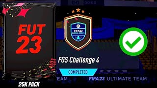 FGS Challenge 4 Sbc (Cheapest Way - FIFA 23)