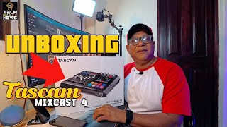 TASCAM MIXCAST 4 - Unboxing y Primeras Impresiones