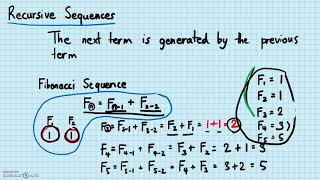 Sequences and Series - Recursive Sequence