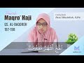 MAQRO' HAJI | QS. Al-BAQOROH 197-198 | NING DEWI