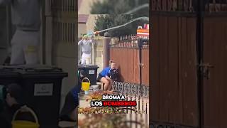 Le hicieron una broma a los bomberos