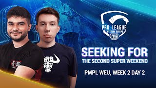 [EN] 2021 PMPL WEU W2D2 | S2 | PUBG MOBILE Pro League 2021