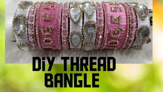 customise bangle|| How To Make Jewellery At Home Bangle Tutorial