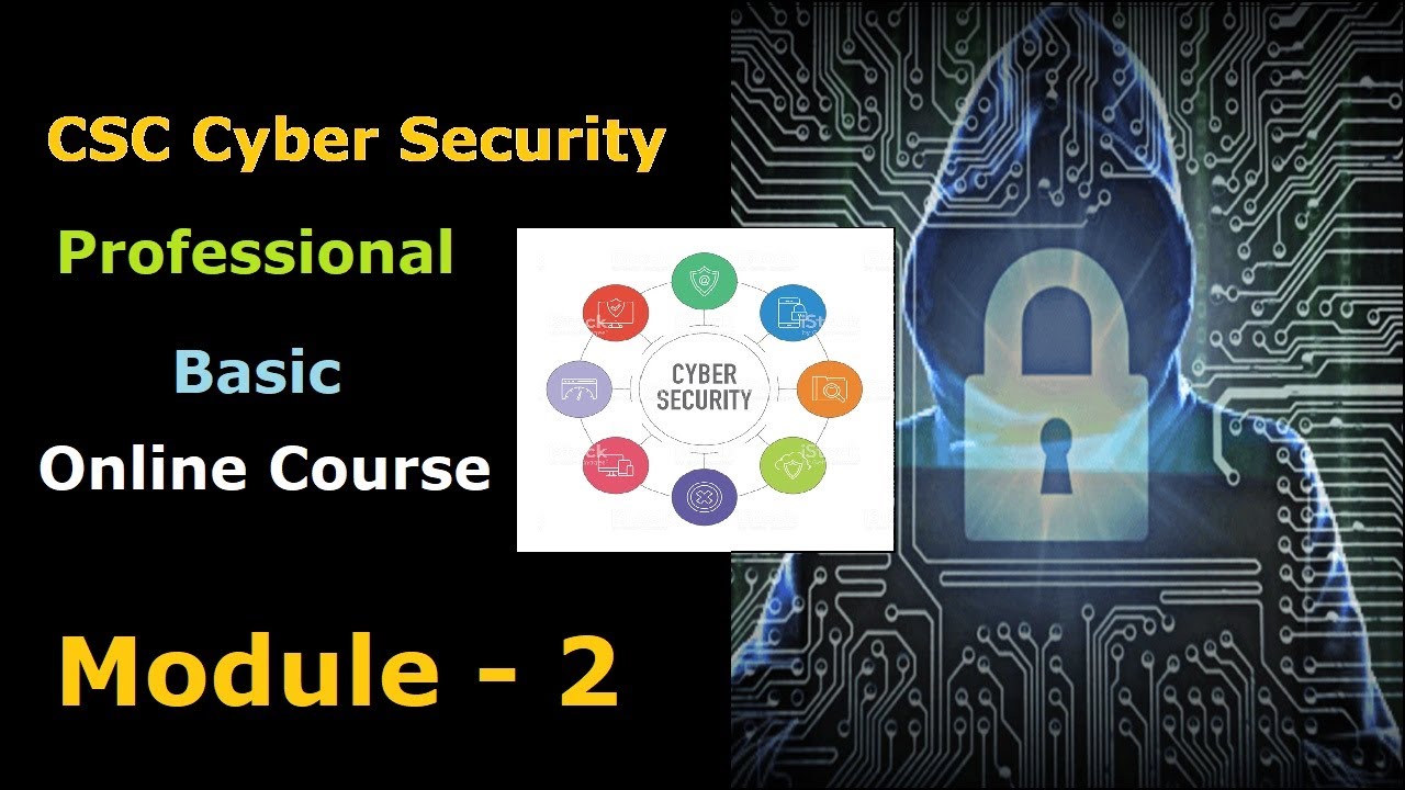 CSC Cyber Security Professional Basic Online Course MODULE 2 With ...