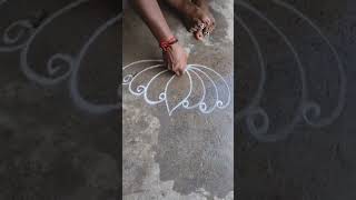 #டக்குனு போட தாமரைகோலம்#kolam#simpledesign#shortvedio#...