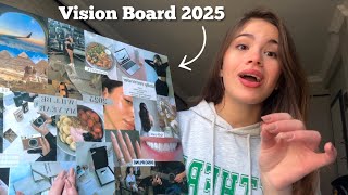 VISION BOARD 2025 لوحة أهدافي لسنة