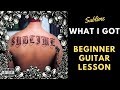 Sublime - What I Got | Guitar Solo | BEGINNER GUITAR LESSON