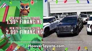 Year End Savings at Hoover Toyota!