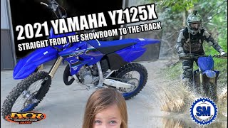 Racing our brand new Yamaha YZ125X