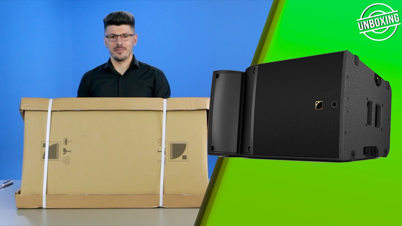 L Acoustics A15 Wide Unboxing Youtube