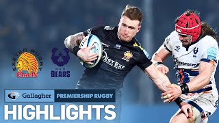 Exeter Chiefs v Bristol Bears - HIGHLIGHTS | Late Try Seals The Win | Premiership 2021/22