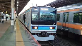 E231系800番台八ミツK6編成 JR中央線地下鉄東西線直通各駅停車西船橋行き 吉祥寺駅発車