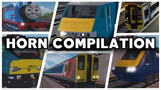 All GCR 1.2 Horns And Tones | Trains GCR 1.2.02 - Roblox