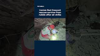 Rescue workers pull survivor from rubble of US-Israeli strike in Iran’s Bandar Abbas