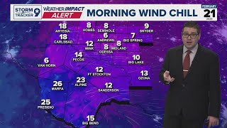 Weather Impact Alert: One More Day of Bitter Cold | West Texas Forecast