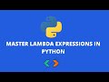🤖 Master lambda expressions in Python