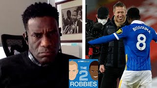 Liverpool's Anfield rut, stagnant Spurs & Man United's 9-0 rout | The 2 Robbies Podcast | NBC Sports