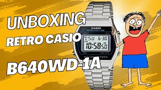 UNBOXING: Retro Casio B640WD-1A #b640