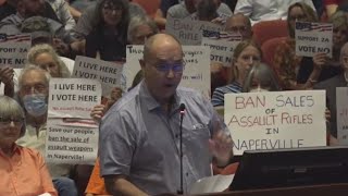 Naperville votes to ban the sale of assault weapons