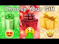 Choose Your Gift🎁 Yellow Green or Red 💚💝⭐️ How Lucky Are You? 😱 #giftboxchallenge #chooseyourgift