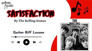 I Cant Get No Satisfaction Guitar Riff Rolling Stones