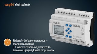 EasyE4 uuden sukupolven ohjelmoitava rele - Suomi