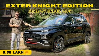 Hyundai Exter 2024 CNG Knight Edition || Exter CNG Dual Cylinder || Hyundai Exter SX Knight CNG