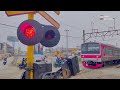 Railroad Crossing 2023 | Kompilasi Palang Kereta Api Perlintasan Krl Rangkasbitung - Tanah Abang