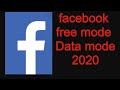 How to change facebook free mode to your data pakage