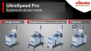 Vileda Professional® UltraSpeed™ Pro Mopping Systems