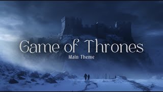 Game of Thrones (Main Theme) | 1 Hour Ambient Music, Slowed Reverb