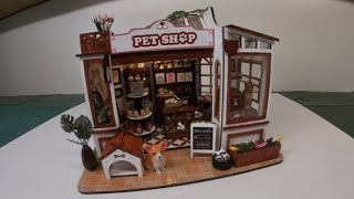 DIY Diorama miniature Pet Shop. cratfs \u0026 co Magasin Action