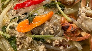 Country Side Cooking With Heang | របៀបស្លសម្លម្ជូរខួរក្តាម​ឱ្យទឹកសម្លថ្លាហេីយរសជាតិឆ្ងាញ់