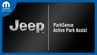 ParkSense Active Park Assist | How To | 2024 Jeep Grand Cherokee L