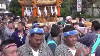 2015年　中野氷川神社例大祭神輿渡御（お練行列）