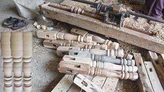 Amazing 2 Billion Users | Wood Lathe Machine | Wood Turning Process