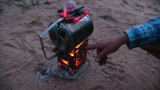 Part 1- Overland Camping In Our VW Syncro, Firebox Cooking, Baking & Roasting!