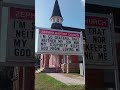 zephyr tx baptist church church churchsigns