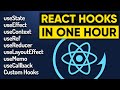 React Hooks in ONE Shot 2025 [ EASIEST Explanation ] | React JS Tutorial