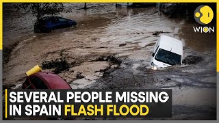 Flash Floods In Spain; National Weather Agency Issues Red Alert For Valencia Region | WION