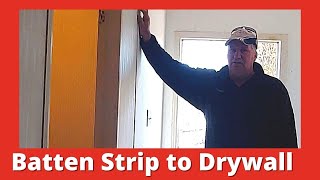 Drywall Finish Batten Strips In Mobile Home - How to Finish Batten Strips in Mobile Home